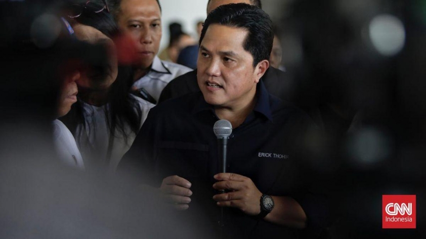 Erick Thohir chủ tịch PSSI phát biểu sau trận đấu