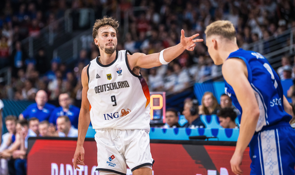 Đội tuyển bóng rổ Đức thi đấu tại EuroBasket