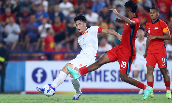 U23 Việt Nam dẫn đầu bảng C vòng loại U23 châu Á 2026