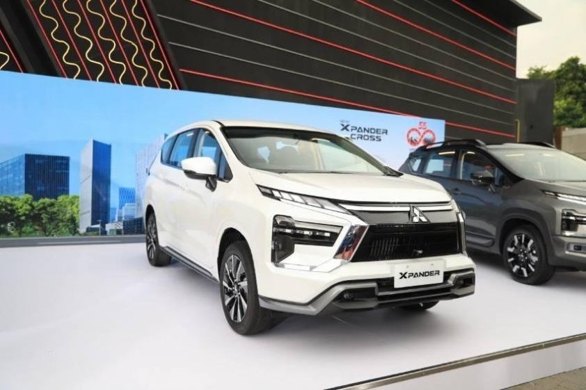 Nội thất Mitsubishi Xpander facelift tại Thái Lan