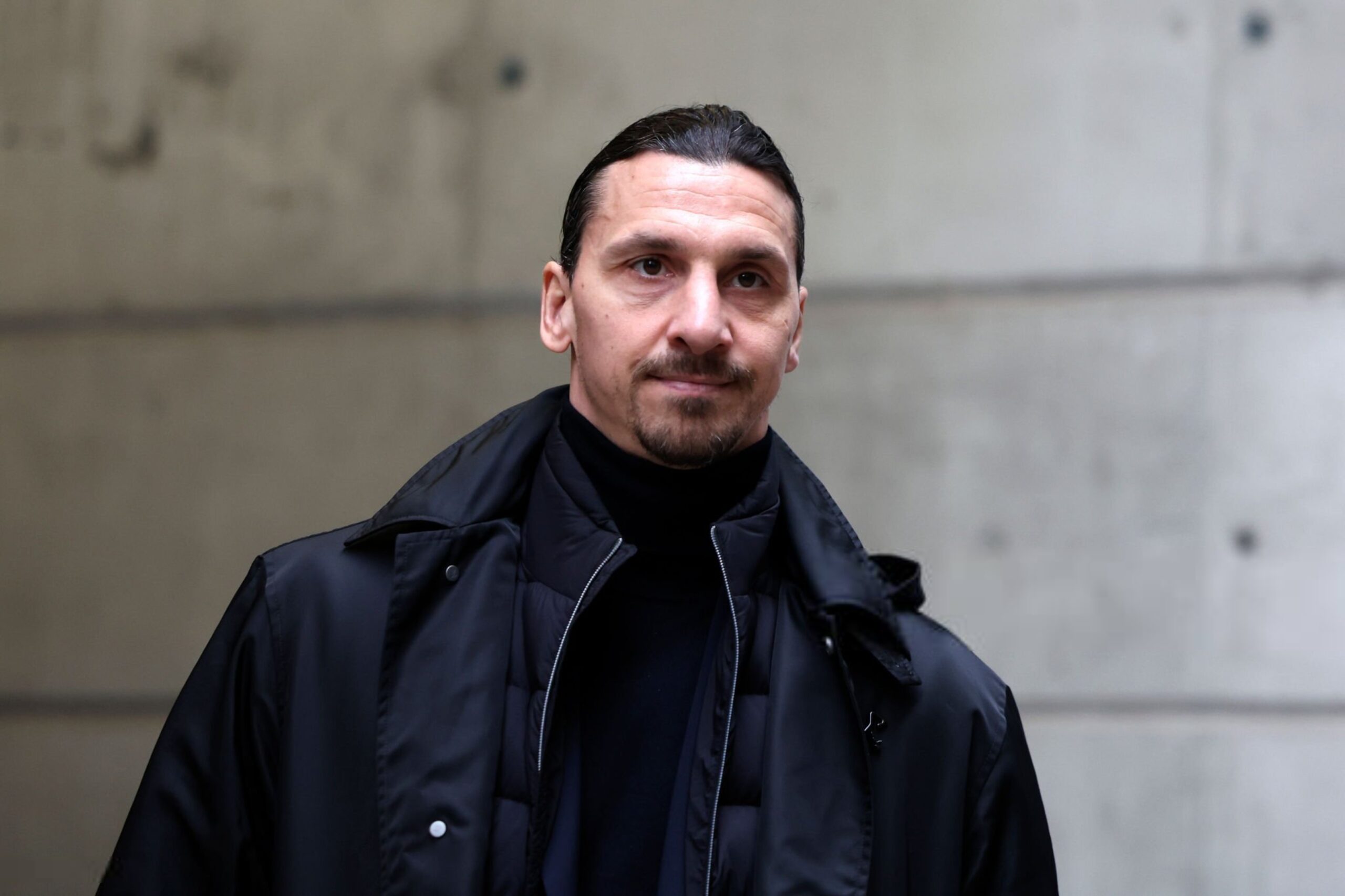 Zlatan Ibrahimovic với màu áo AC Milan