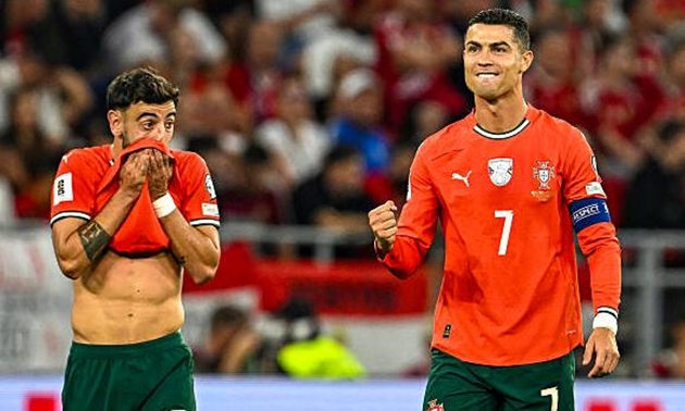 Bruno Fernandes thi đấu nhạt nhòa trận gặp Hungary