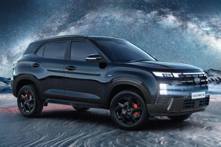 Hyundai Creta King Knight Edition đen thể thao