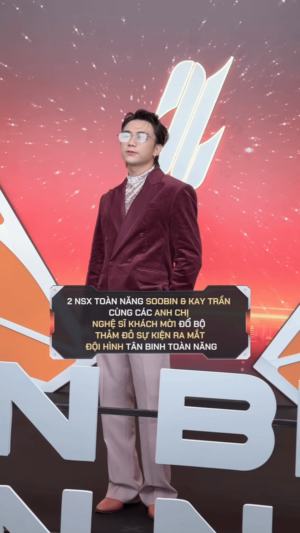 SOOBIN tỏa sáng trên thảm đỏ với phong cách lịch lãm