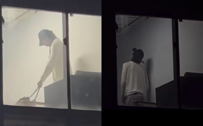 Lee Soo Hyuk ra về vô cùng mệt mỏi