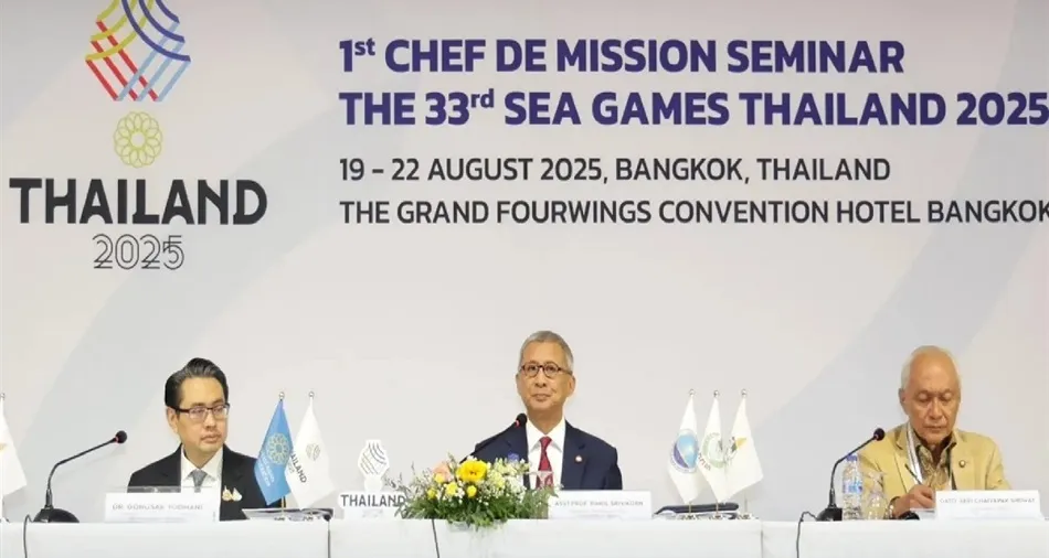 Hội nghị trưởng đoàn SEA Games 33 tổ chức tại Thái Lan