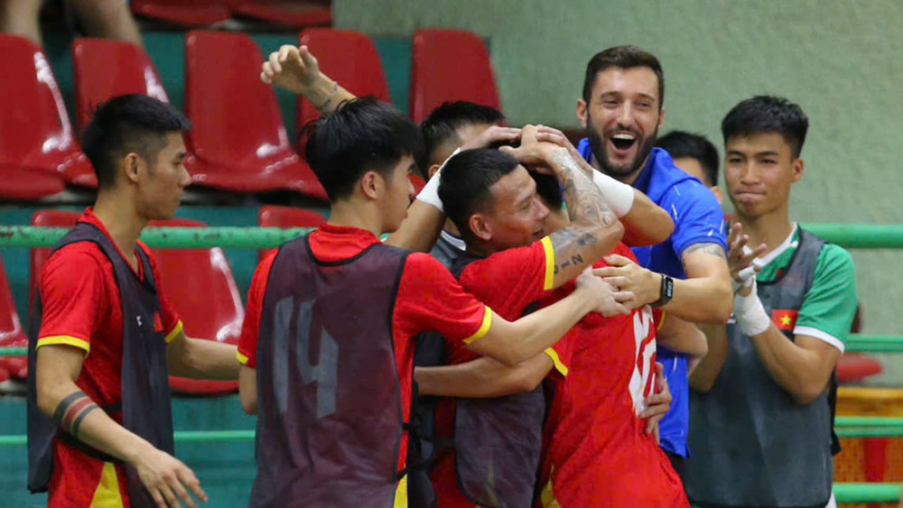 Futsal Việt Nam đang giữ vị thế cao trên bảng xếp hạng thế giới.