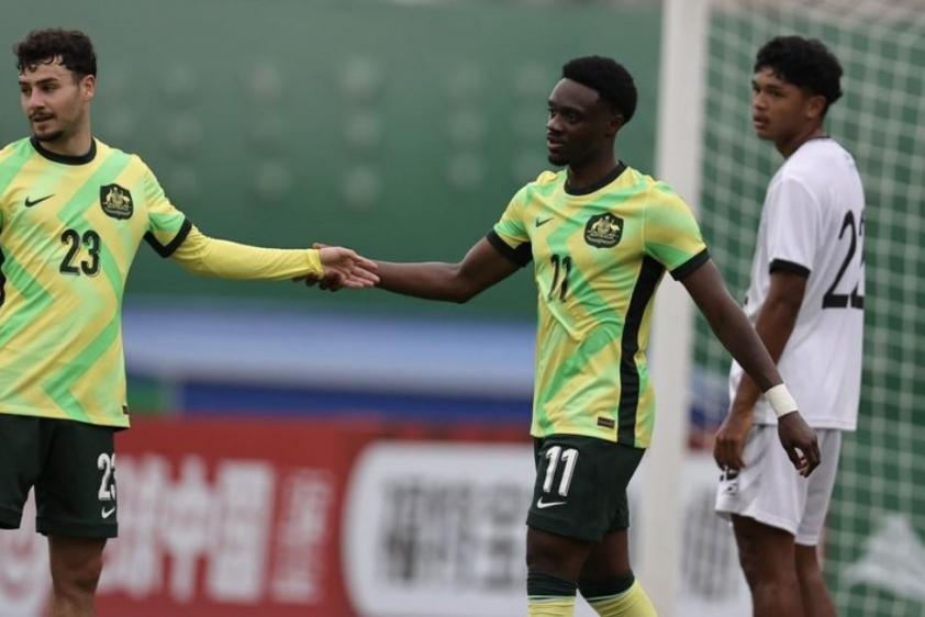 U23 Australia thăng hoa với những chiến thắng đậm đà
