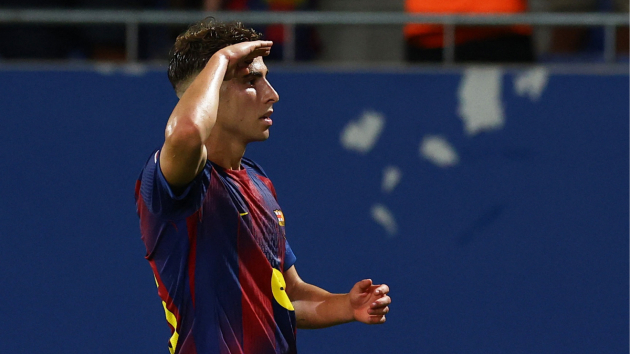 Fermin Lopez chơi nổi bật trong trận đấu của Barca.