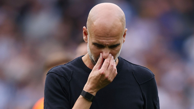 Man City nhận thất bại 1-2 trước Brighton