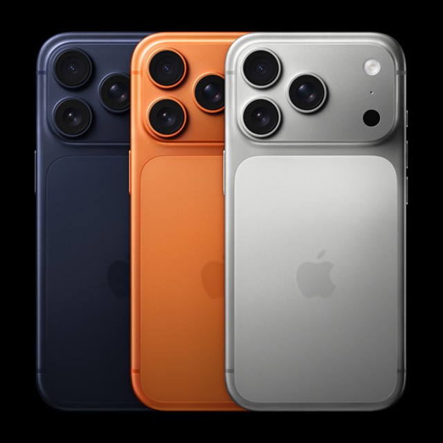 iPhone 17 Pro với ba màu sắc mới