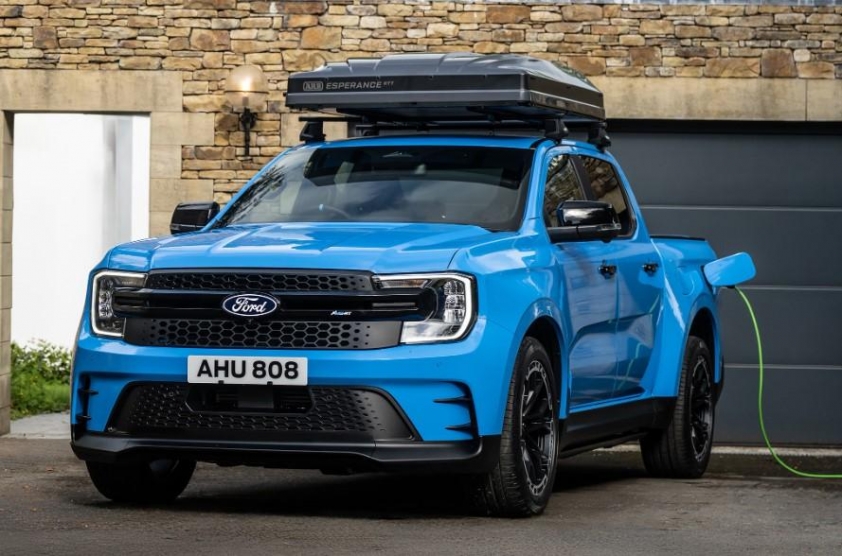 Ford Ranger MS-RT PHEV widebody mạnh mẽ