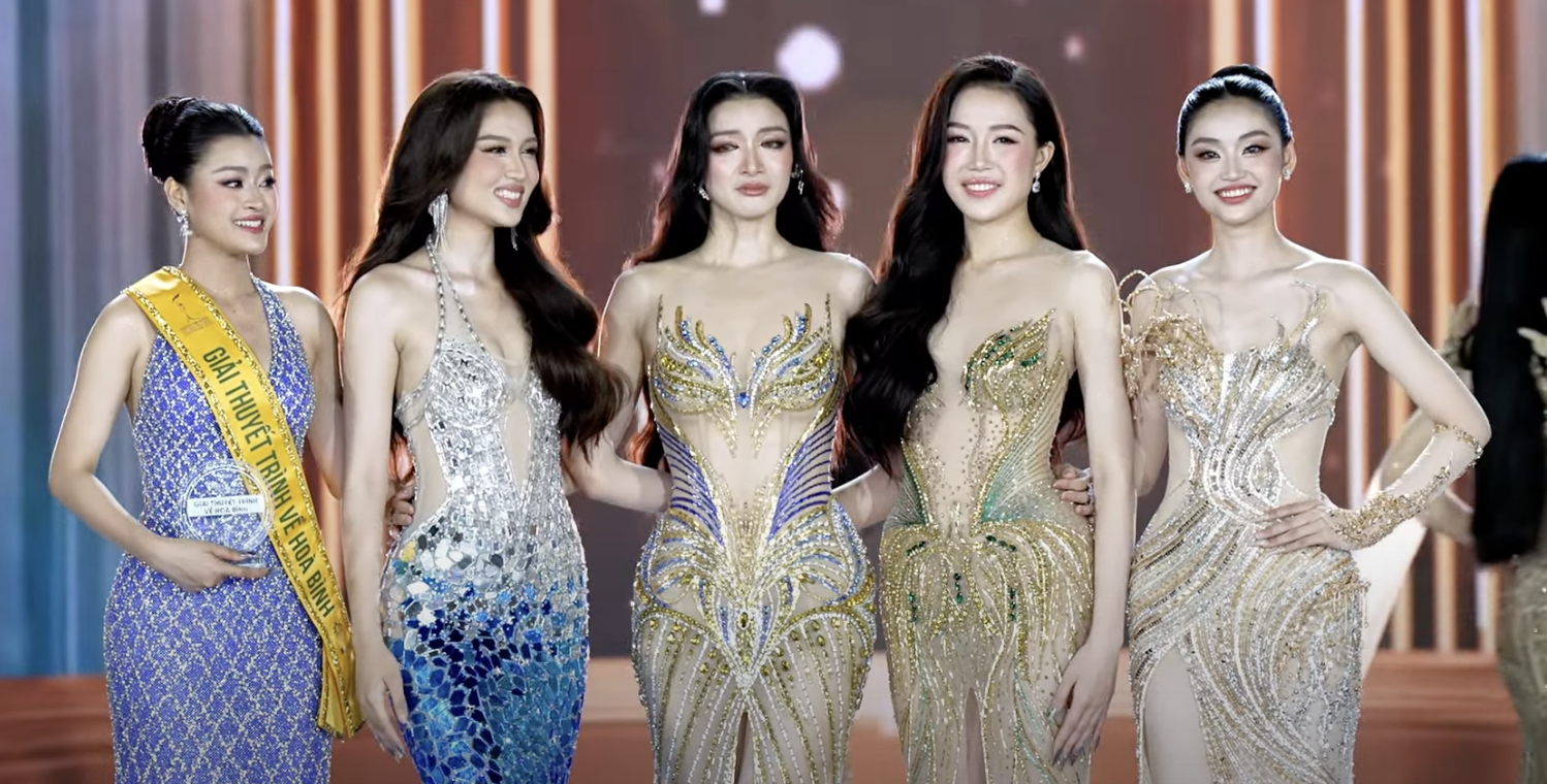 Top 5 Miss Grand Vietnam tại phần thi ứng xử