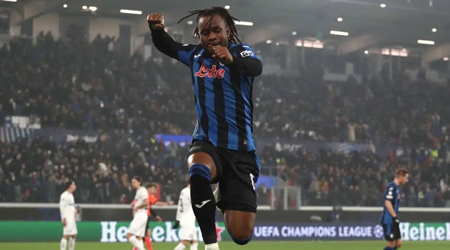 Lookman lọt vào tầm ngắm của Juventus