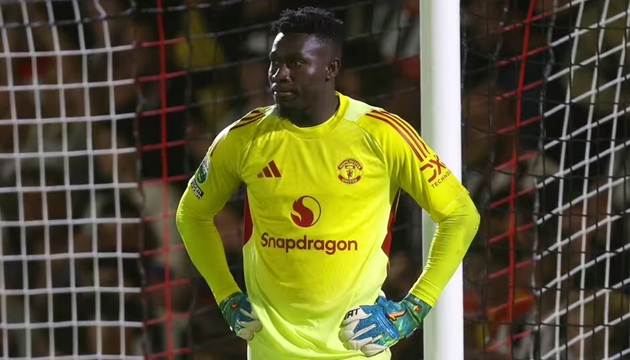 Andre Onana mắc lỗi đáng tiếc