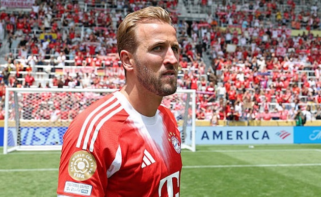 Harry Kane trong màu áo Bayern