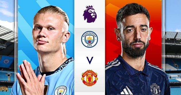 Cảnh tượng trên sân Etihad trong trận derby Manchester