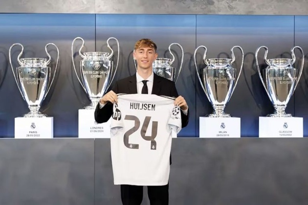 Dean Huijsen gia nhập Real Madrid