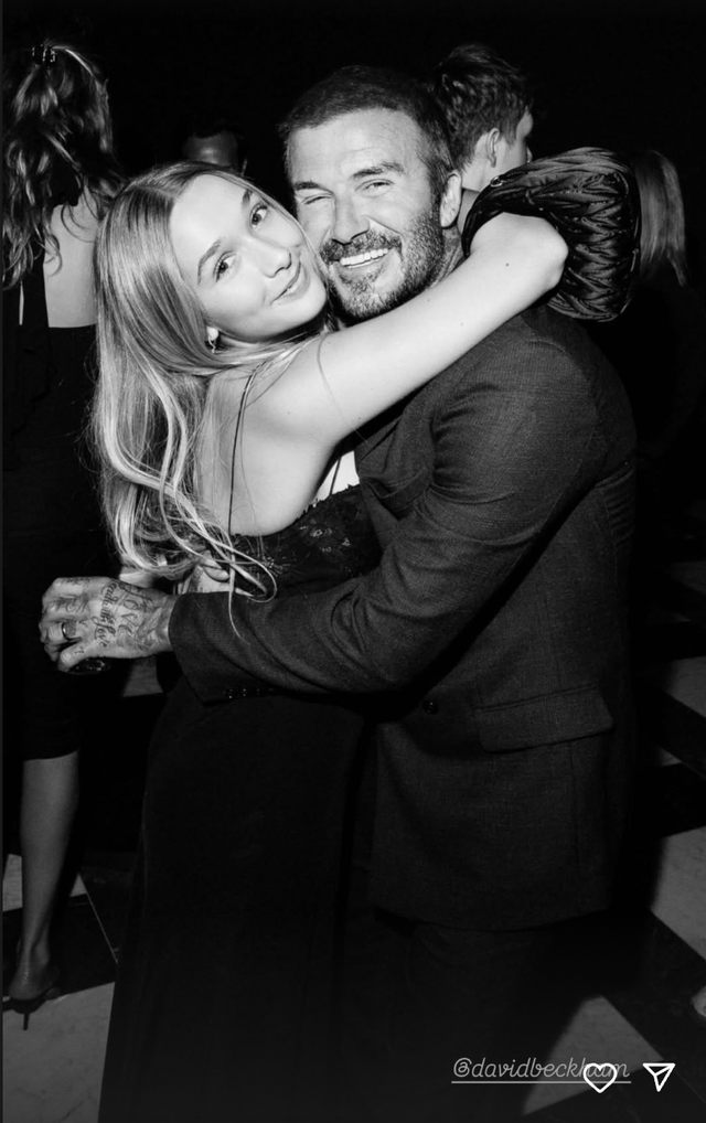 David Beckham cưng chiều Harper từ nhỏ