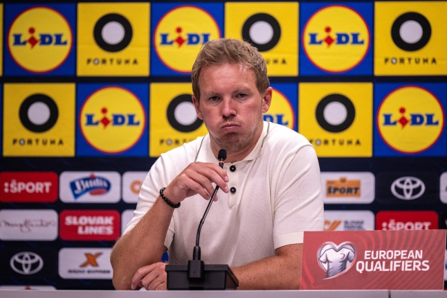 HLV Nagelsmann thất vọng với đội tuyển Đức