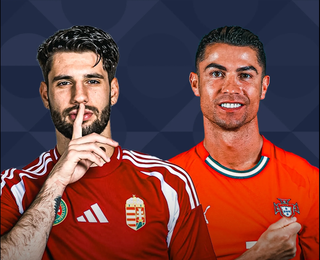 Bồ Đào Nha chuẩn bị hành quân đến sân của Hungary. Đội hình Bồ Đào Nha chuẩn bị vào trận