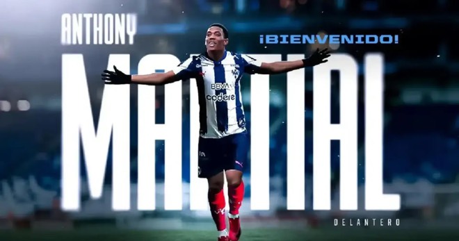 Anthony Martial chuyển tới Monterrey