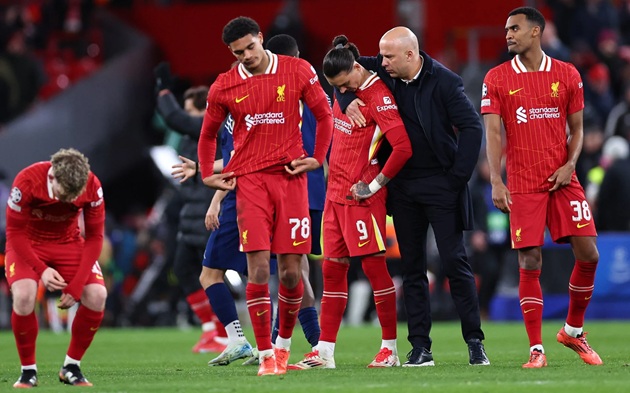 Liverpool bị loại bởi PSG