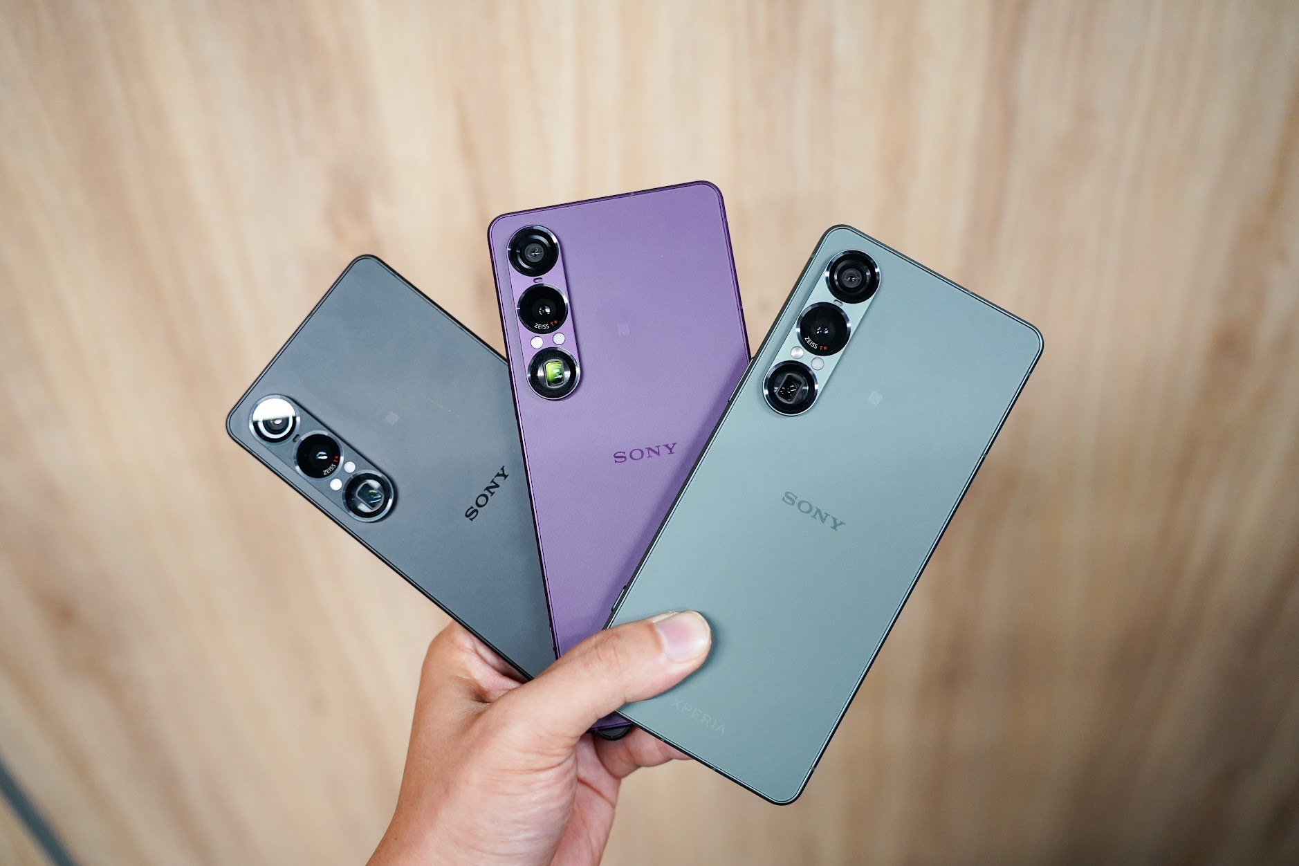 Chiếc Sony Xperia 1 VII với thiết kế sang trọng