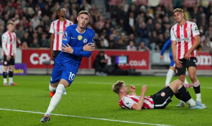 Palmer ghi bàn cho Chelsea