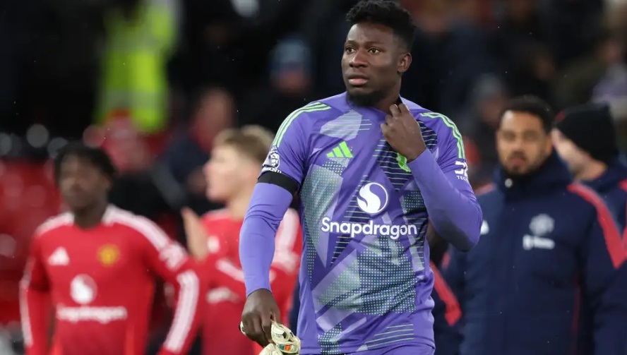 Onana rời khỏi Old Trafford
