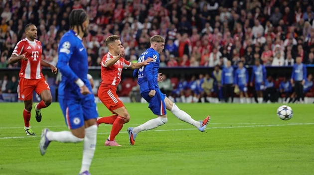 Nỗ lực của Cole Palmer không đủ để giúp Chelsea giành điểm tại Allianz Arena.