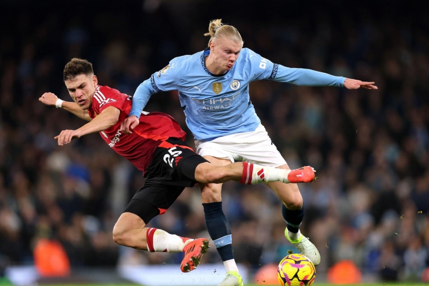 Trực tiếp Man City vs Man Utd, 22h30 hôm nay