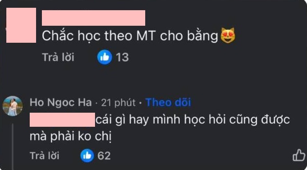 Hồ Ngọc Hà lên tiếng khi bị so sánh với Mỹ Tâm