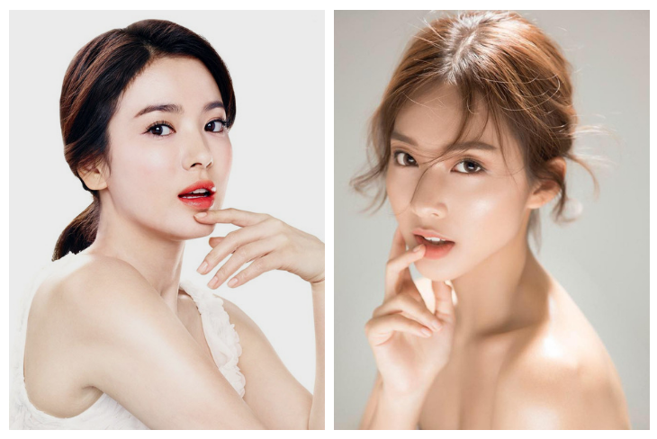 Visual Khả Ngân giống Song Hye Kyo