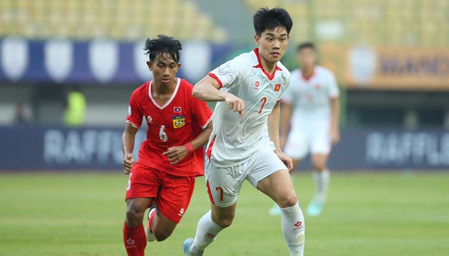 Đình Bắc cầu thủ tấn công xuất sắc của U23 Việt Nam