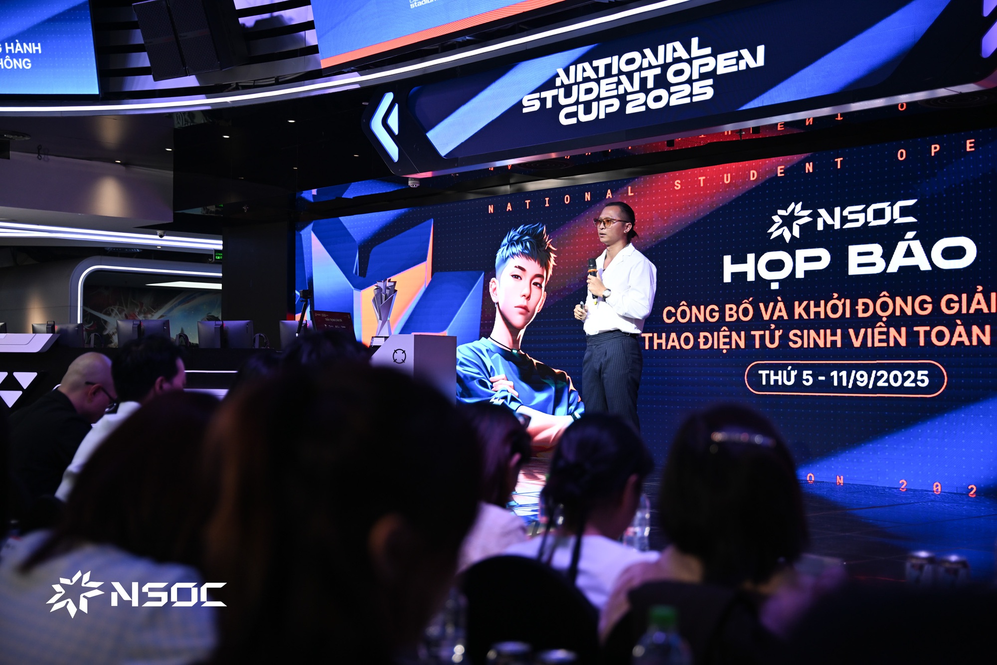 Ban tổ chức NSOC phát biểu