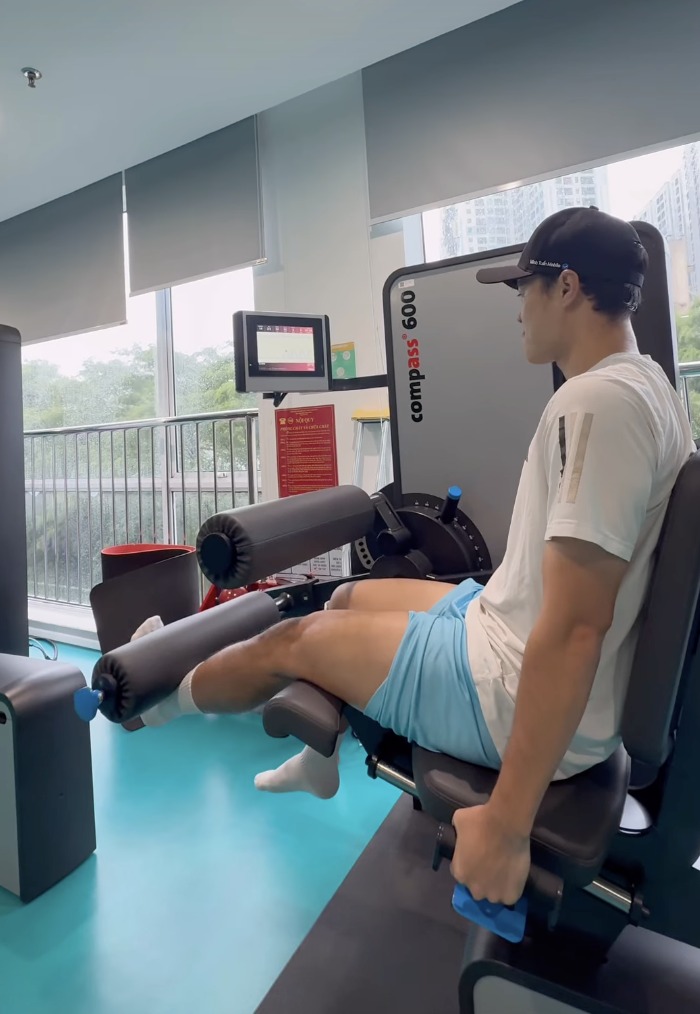 Cầu thủ này đang tích cực hồi phục