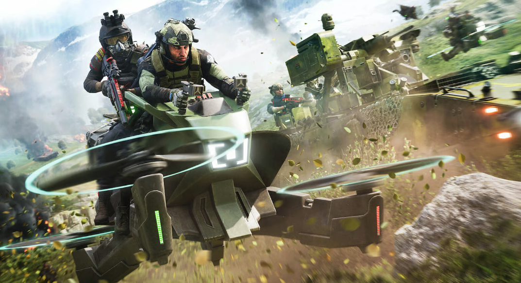 Hình ảnh cảnh báo quảng cáo lừa đảo Battlefield 6