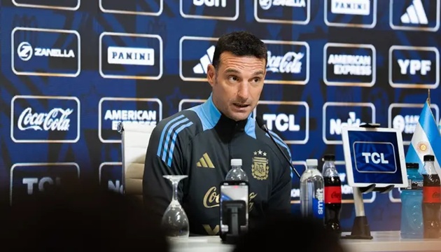 Scaloni hài lòng về trận thắng của Argentina