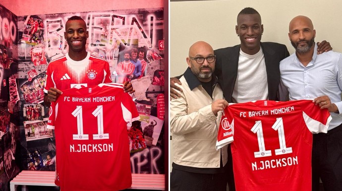 Nicolas Jackson chính thức gia nhập Bayern Munich theo hợp đồng cho mượn