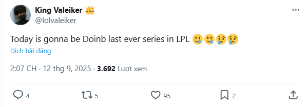 Thông tin đang được lan truyền trong cộng đồng LMHT toàn thế giới.