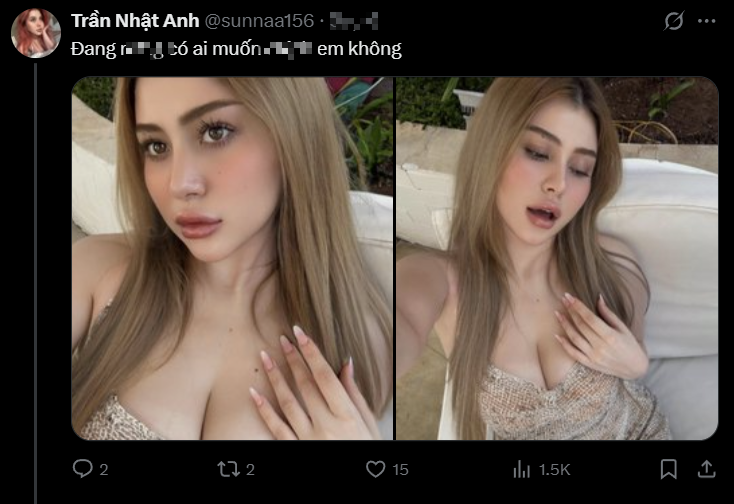 Tài khoản giả mạo đăng tải nội dung gây tranh cãi liên quan đến hot girl Sunna