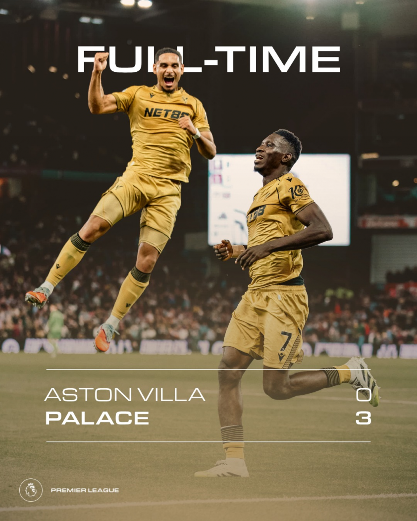 Crystal Palace bất bại ở Premier League 2025/26