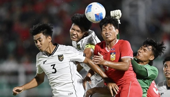 U23 Indonesia thi đấu thất vọng trước Lào