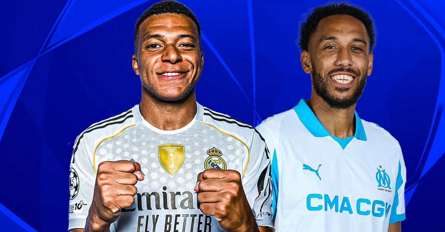 Real Madrid chuẩn bị tiếp đón Marseille.
