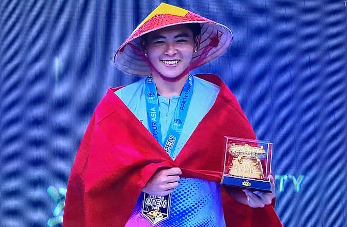 Phúc Huỳnh thi đấu xuất thần ở chung kết đơn nam