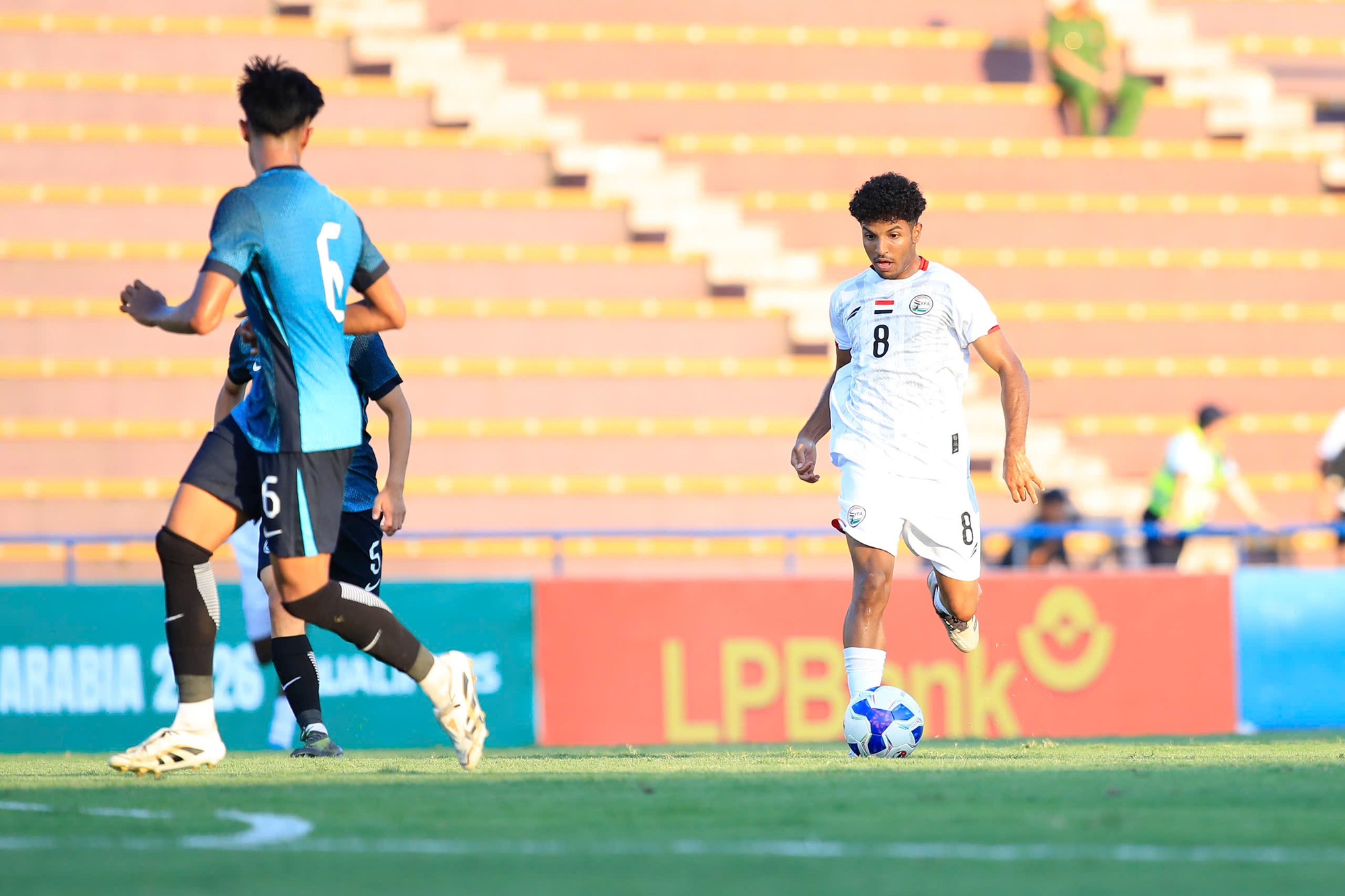 U23 Yemen chơi lấn lướt U23 Singapore.