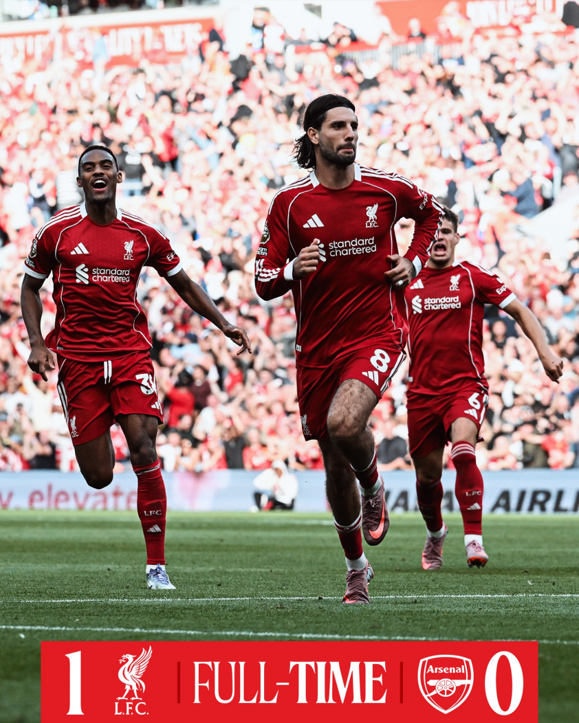 Bàn thắng của Dominik Szoboszlai vòng 3 Premier League 2025/26