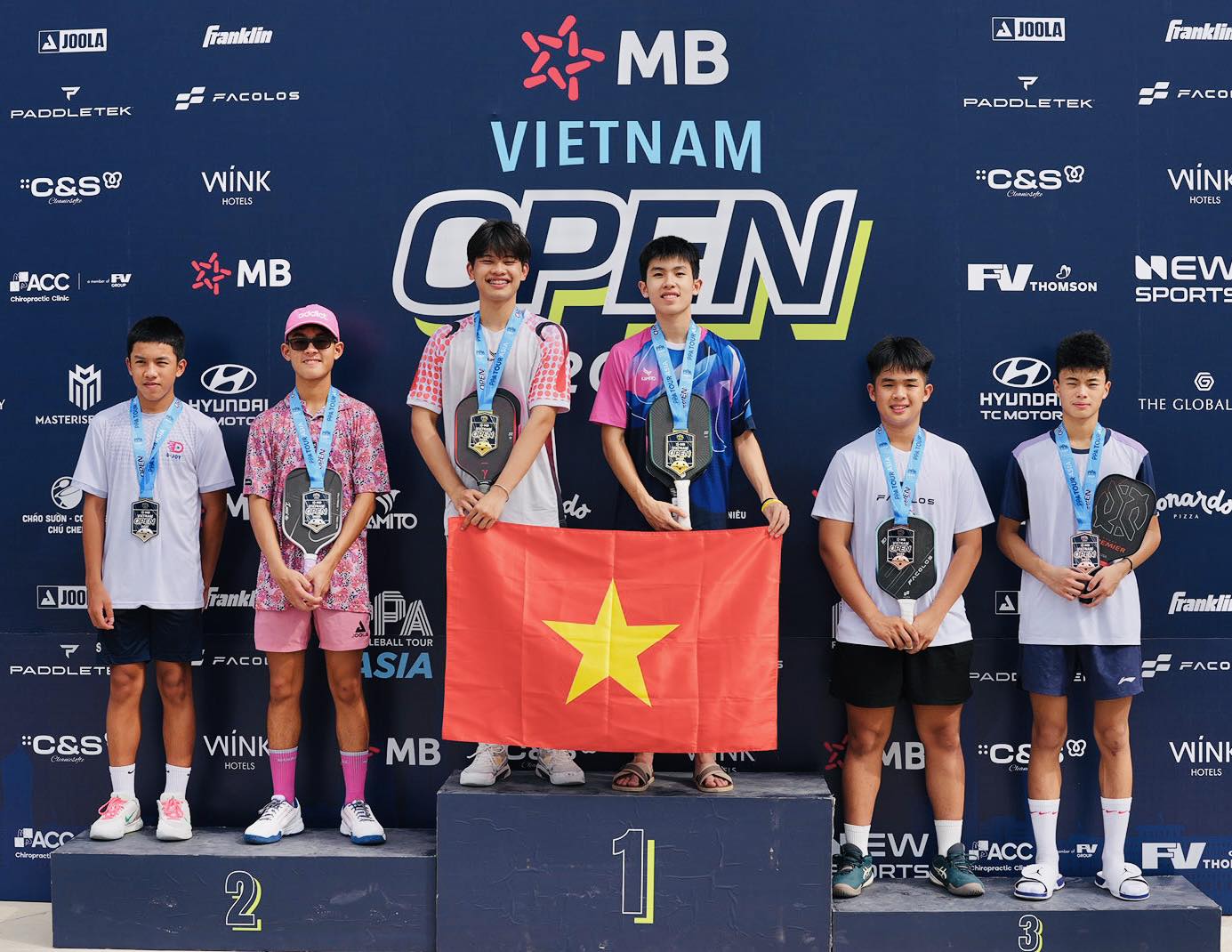 Cặp đôi Nhật Minh – Xuân Đức giành chức vô địch U18 PPA Tour Asia
