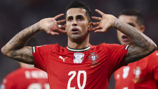 Joao Cancelo trong trận đấu Bồ Đào Nha và Hungary